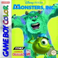 Monsters, Inc. - Game Boy Color Cover & Box Art