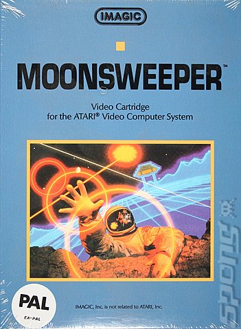 Moonsweeper - Atari 2600/VCS Cover & Box Art