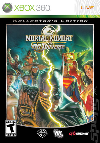 Mortal Kombat Vs. DC Universe - Xbox 360 Cover & Box Art