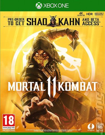 Mortal Kombat 11 - Xbox One Cover & Box Art
