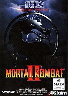 Mortal Kombat 2 - Sega Master System Cover & Box Art