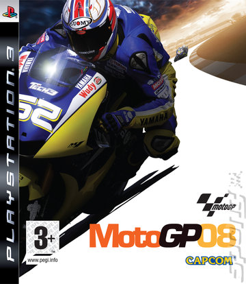 Moto GP '08 - PS3 Cover & Box Art