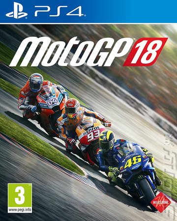 MotoGP 18 - PS4 Cover & Box Art