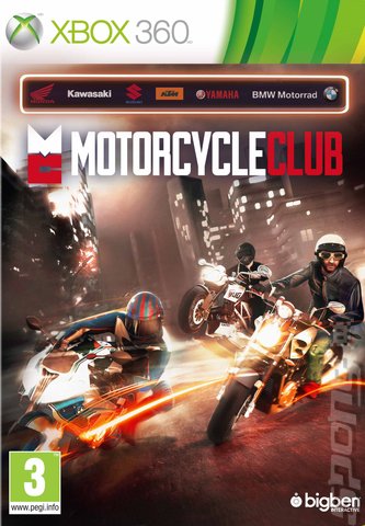 Motorcycle Club - Xbox 360 Cover & Box Art