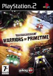 Motorsiege: Warriors of Prime Time - PS2 Cover & Box Art