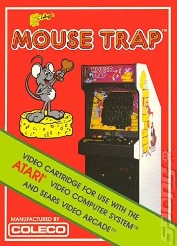 Mouse Trap - Atari 2600/VCS Cover & Box Art