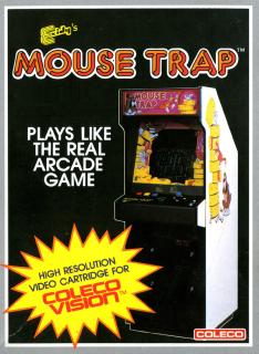 Mouse Trap - Colecovision Cover & Box Art