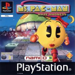 Ms. Pac-Man: Maze Madness - PlayStation Cover & Box Art