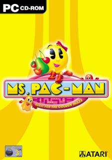 Ms. Pac-Man: Quest for the Golden Maze - PC Cover & Box Art