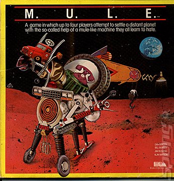 MULE - C64 Cover & Box Art