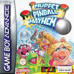 Muppet Pinball Mayhem - GBA Cover & Box Art