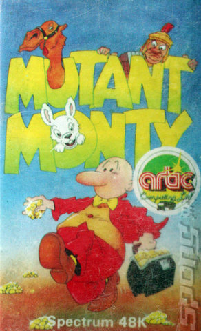 Mutant Monty - Spectrum 48K Cover & Box Art