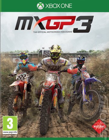 MXGP3: The Official Motocross Videogame - Xbox One Cover & Box Art