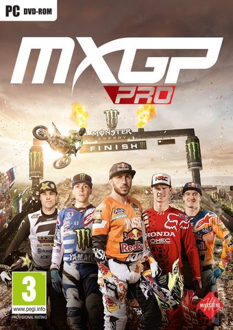 MXGP PRO - PC Cover & Box Art