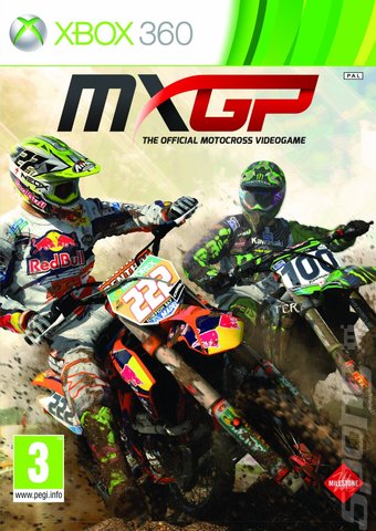 MXGP: The Official Motocross Videogame - Xbox 360 Cover & Box Art
