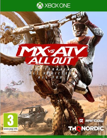 MX vs ATV: All Out - Xbox One Cover & Box Art