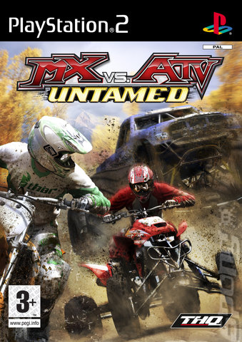 MX Vs. ATV Untamed - PS2 Cover & Box Art