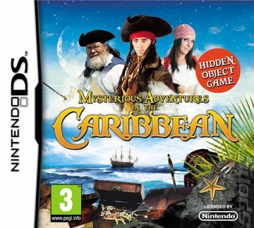 Mysterious Adventures in the Caribbean - DS/DSi Cover & Box Art