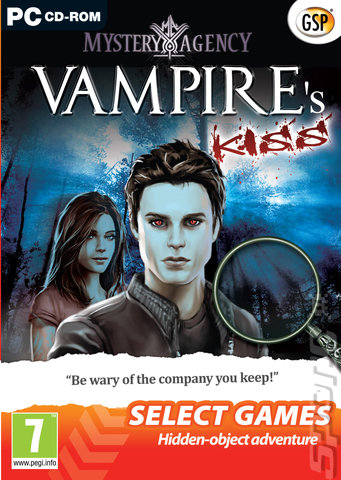 Mystery Agency: Vampire's Kiss - PC Cover & Box Art