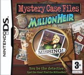 Mystery Case Files: MillionHeir - DS/DSi Cover & Box Art