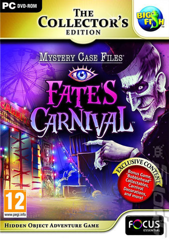 Mystery Case Files: Fate's Carnival - PC Cover & Box Art