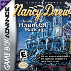 Nancy Drew Message in a Haunted Mansion - GBA Cover & Box Art