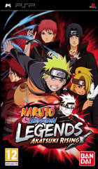 Naruto Shippuden: Legends: Akatsuki Rising - PSP Cover & Box Art