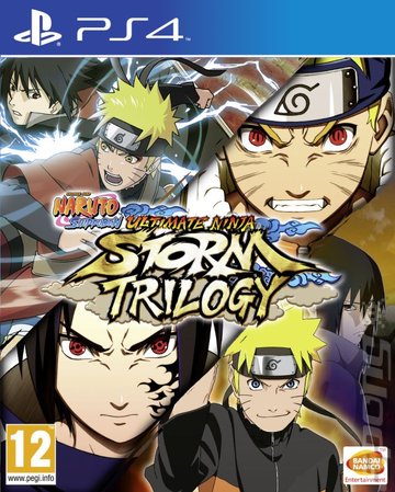 Naruto Shippuden: Ultimate Ninja Storm Trilogy - PS4 Cover & Box Art