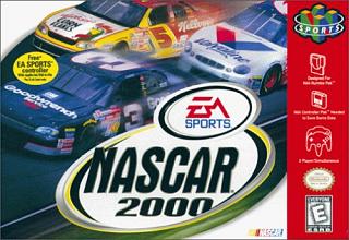 NASCAR 2000 - N64 Cover & Box Art
