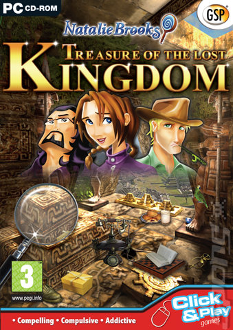 Natalie Brooks: Treasure Of The Lost Kingdom - PC Cover & Box Art