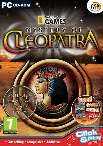 National Geographic: Mystery of Cleopatra - PC Cover & Box Art