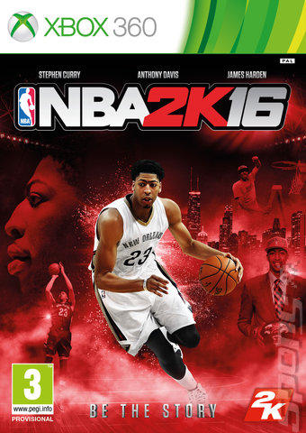 NBA 2K16 - Xbox 360 Cover & Box Art