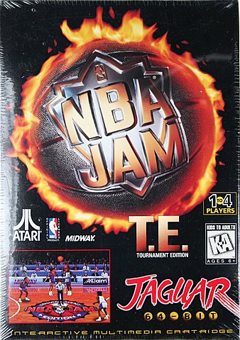 NBA Jam Tournament Edition - Jaguar Cover & Box Art