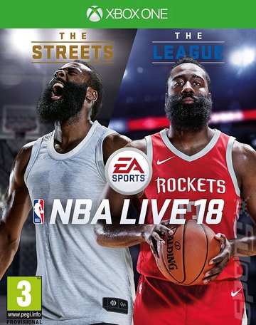 NBA Live 18 - Xbox One Cover & Box Art