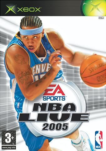 NBA Live 2005 - Xbox Cover & Box Art