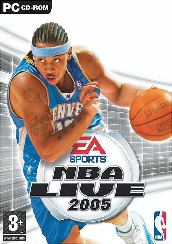 NBA Live 2005 - PC Cover & Box Art