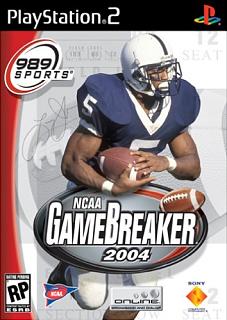 NCAA GameBreaker 2004 - PS2 Cover & Box Art