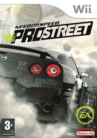 Need For Speed: ProStreet - Wii Cover & Box Art