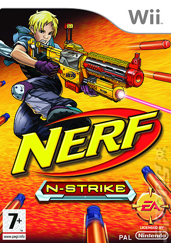 NERF N-STRIKE - Wii Cover & Box Art