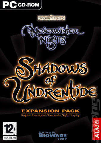 Neverwinter Nights: Shadows of Undrentide - PC Cover & Box Art