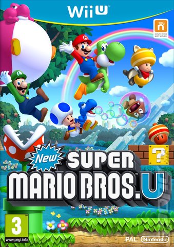 New Super Mario Bros. U - Wii U Cover & Box Art