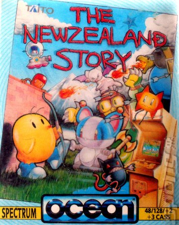 New Zealand Story, The - Spectrum 48K Cover & Box Art