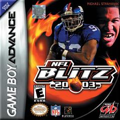 NFL Blitz 2003 - GBA Cover & Box Art
