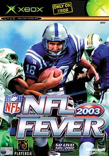 NFL Fever 2003 - Xbox Cover & Box Art