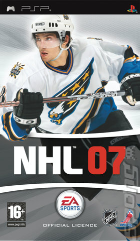 NHL 07 - PSP Cover & Box Art