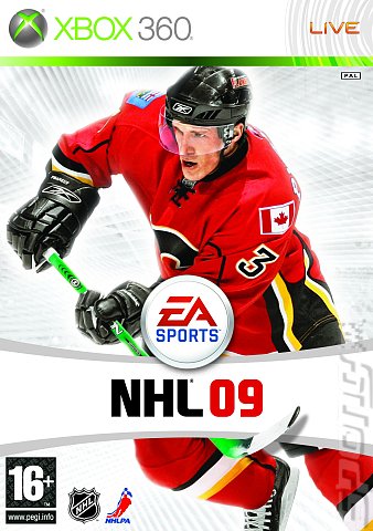 NHL 09 - Xbox 360 Cover & Box Art