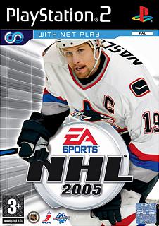 NHL 2005 - PS2 Cover & Box Art