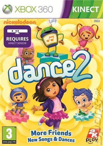 Nickelodeon Dance 2 - Xbox 360 Cover & Box Art