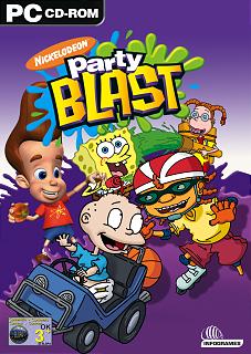 Nickelodeon Party Blast - PC Cover & Box Art