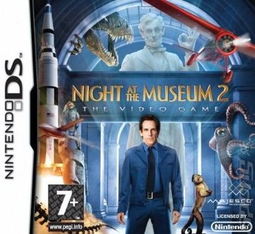 Night at the Museum 2: The Video Game - DS/DSi Cover & Box Art